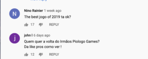 fan comments on video